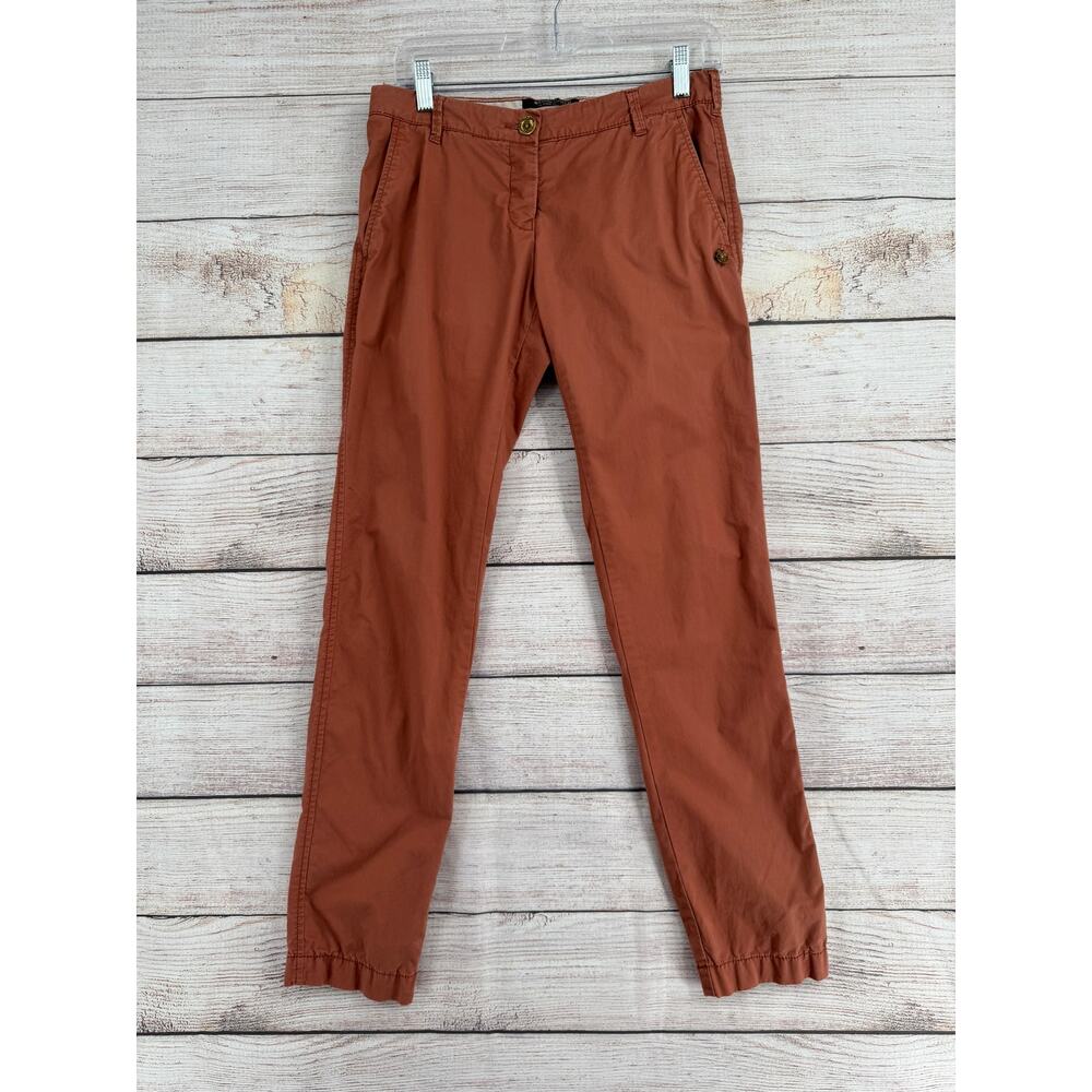 Maison Scotch Slim Pants Womens 27x32 Pink Stretch‎ La Femme Selon Marie
